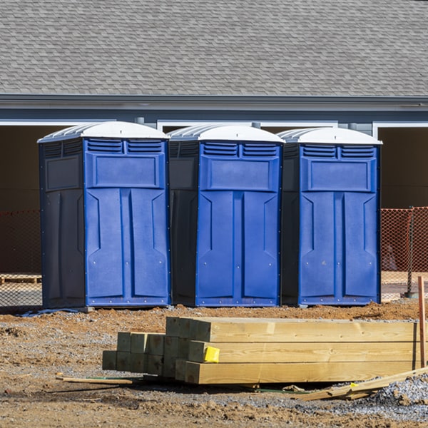 do you offer hand sanitizer dispensers inside the porta potties in Cedar Rock North Carolina